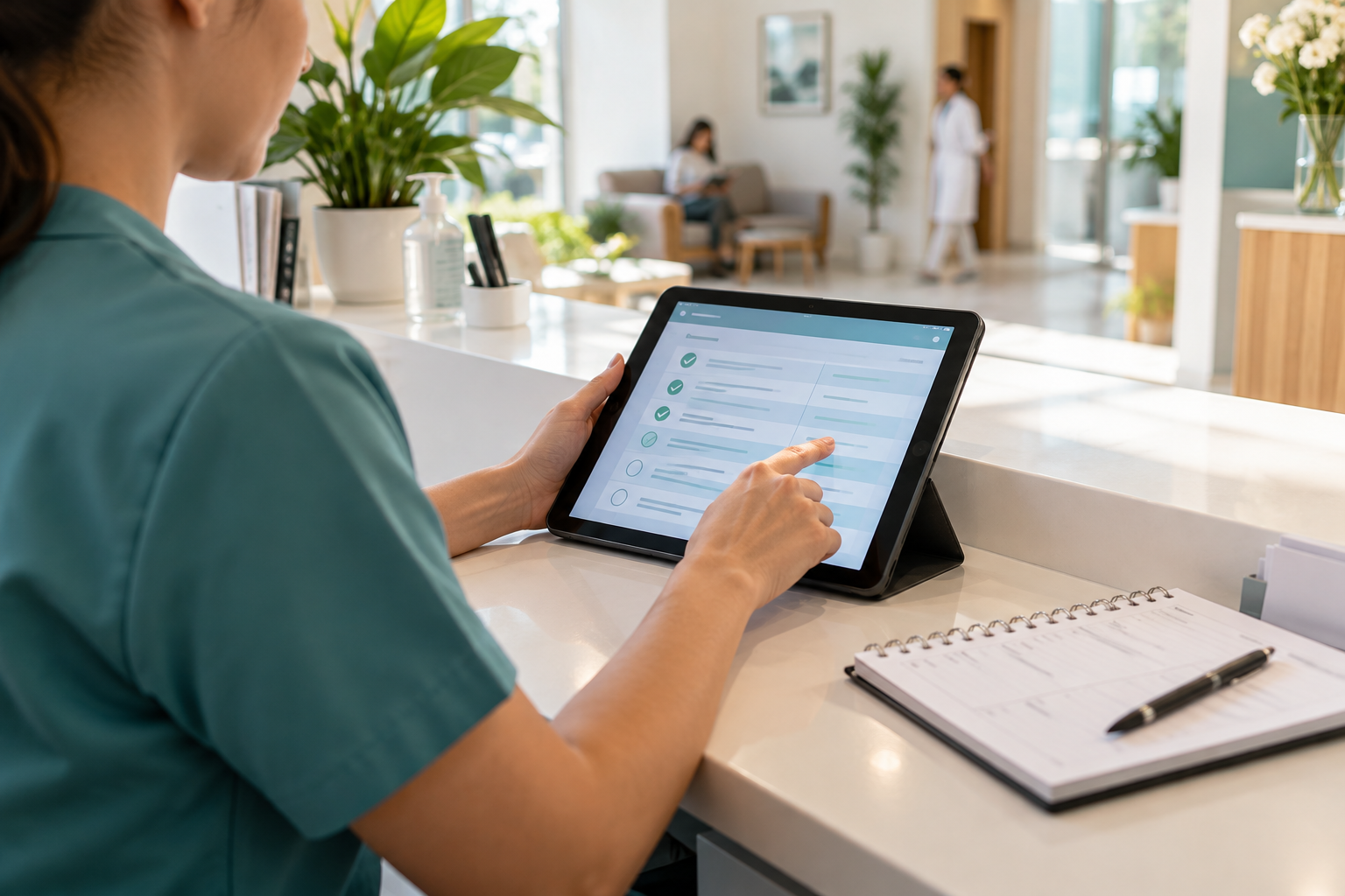 5 benefícios de digitalizar os checklists da sua recepção